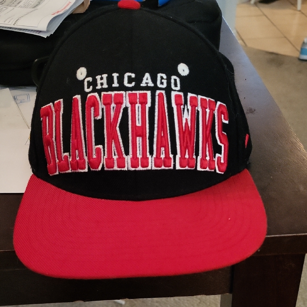 Zephyr Black and Red Snapback Hat
